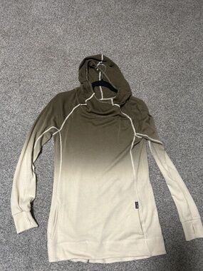 Woolly 100% Merino Wool Tunic Hoodie Sweater